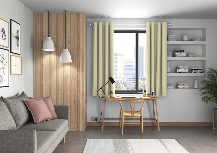 Faux Silk, Natural - Made to Measure Curtains - Image 5